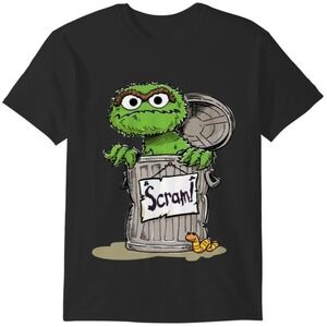 Oscar The Grouch Scram Tshirt
